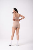 Shorts Fitness Feminino Canela com Bolso AZA