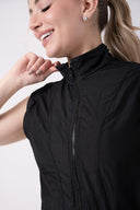 Colete Estilo Parka Preto AZA