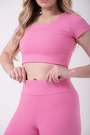 Legging Curve Rosa AZA