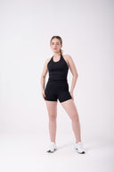 Shorts Fitness Feminino Preto com Bolso AZA